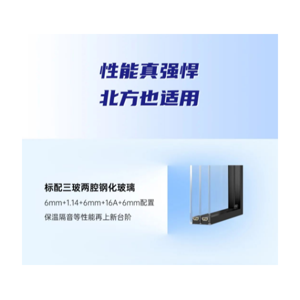 2025年新品 恒溫88UPVC節能窗