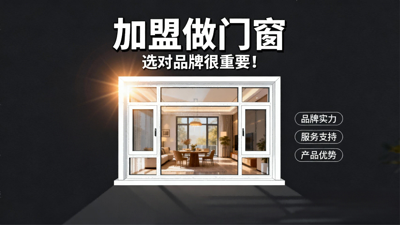加盟做門窗，選對品牌很重要！2025四重避坑指南——選錯血虧50萬！